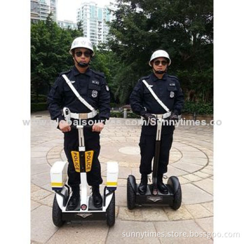 2 Wheels self balance electric chariot scooter, police patrol with CE